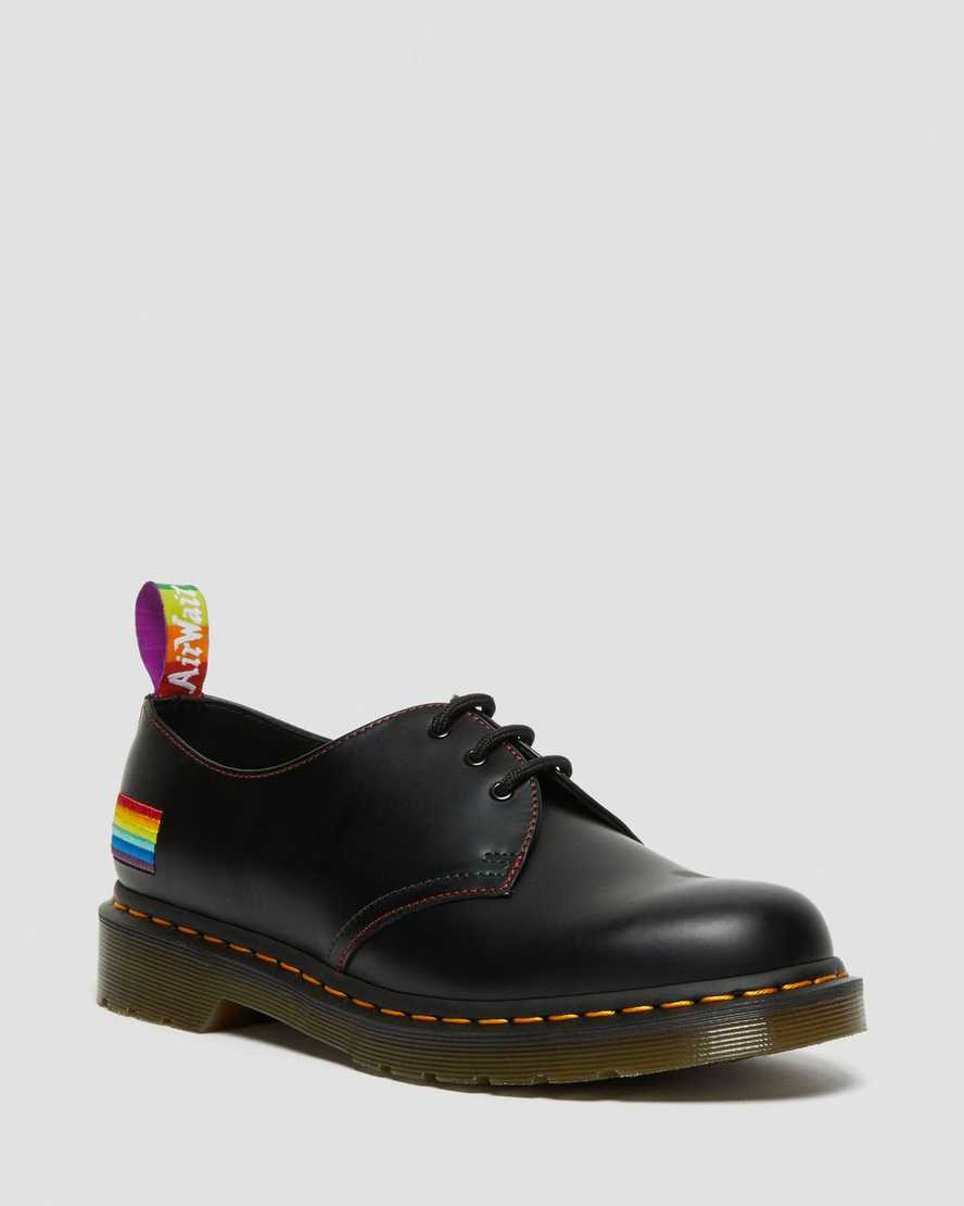 Dr. Martens 1461 For Pride Smooth Deri Erkek Oxford Ayakkabı - Ayakkabı Siyah |NXAFW2703|